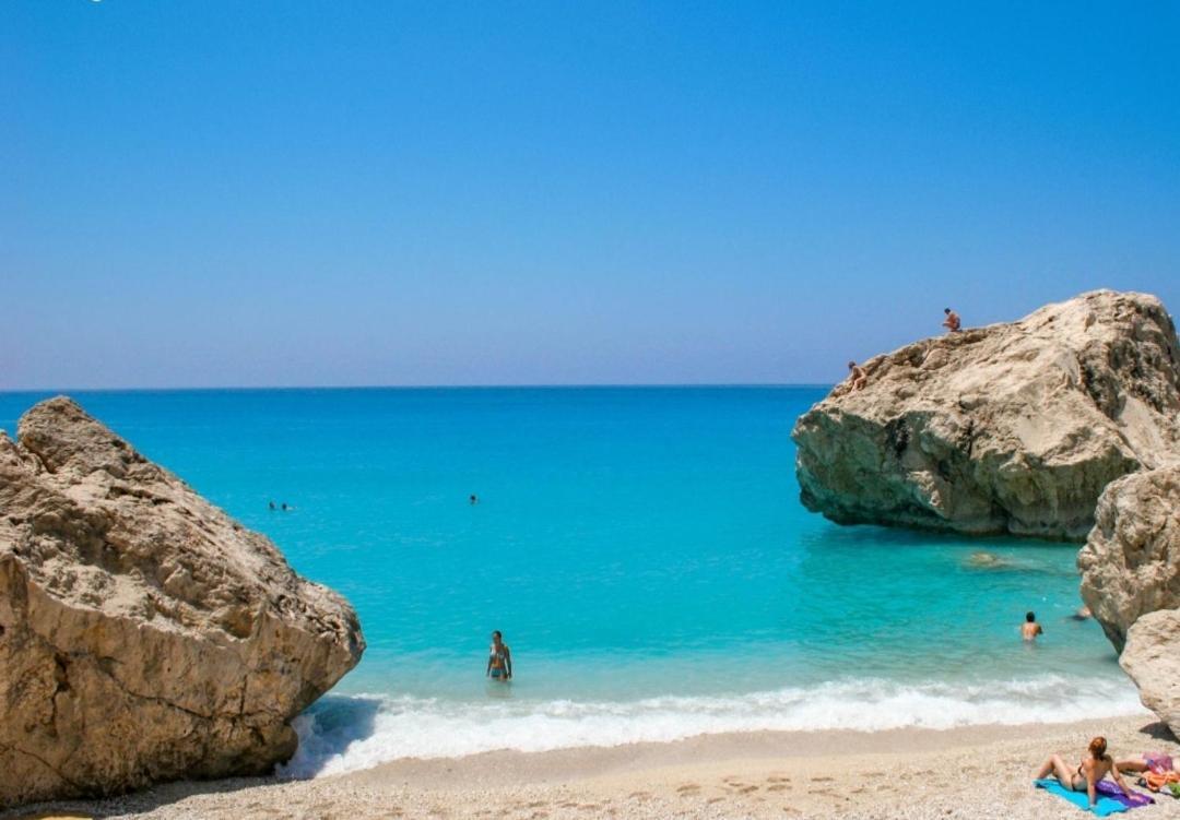 Seaview Kaposantes Apartments Lefkáda 외부 사진